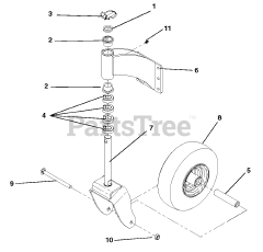 Great Dane 994600 (GSRKW2352S) - Great Dane Surfer Walk-Behind Mower (SN: 000101 & Above)