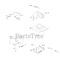 Briggs & Stratton 20C112-0100-E1 - Briggs & Stratton Horizontal Engine Controls, Governor Spring