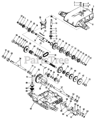 Simplicity 5116 (1690690) - Simplicity 36" Lawn Tractor, 16hp