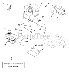 Poulan 279370 - Poulan Lawn Tractor (2003)