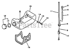 Echo SRM-1500 A - Echo String Trimmer Fuel System