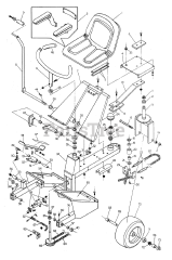 Ferris ProCut 16 (H1618B) - Ferris ProCut 16 Front Mount Mower, 16hp Briggs & Stratton (SN: H2166 & Above)