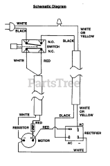 Weed Eater SE 150 - Weed Eater Edger, Electric SCHEMATIC DIAGRAM