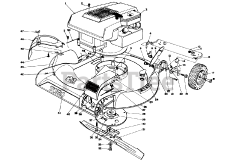 Toro 16255 - Toro Whirlwind Walk-Behind Mower (SN: 004000001 - 004999999) (1974)