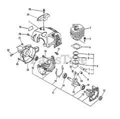 Echo GT-2000 - Echo String Trimmer (Type 1E) Engine, Fan Housing Cover