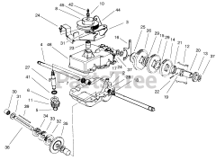 Toro 22172 - Toro Recycler Walk-Behind Mower (SN: 099000001 - 099999999) (1999)