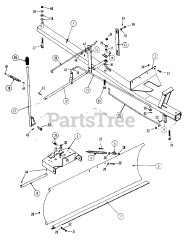 Snapper 7060378 - Snapper 42" Dozer Blade Attachment for MF Series