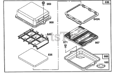 Briggs & Stratton 80212-4005-01 - Briggs & Stratton Horizontal Engine