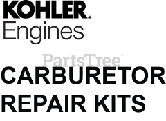 Kohler CH18-62535 - Kohler Command PRO Twin Engine, Made for West Texas Lee Co., 18hp, 13.4kW Carburetor Repair Kit w/gaskets (2485335-S)