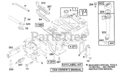 Briggs & Stratton 126702-7015-01 - Briggs & Stratton Vertical Engine Cylinder,Cyl. Head,Oil Fill