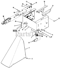 Toro B3-08B391 (108-3) - Toro Rear-Engine Riding Mower (1987) Sheet Metal