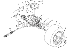 Toro 70141 (12-32) - Toro Rear-Engine Riding Mower (SN: 049000001 - 049999999) (1994)
