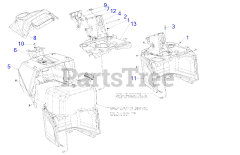 Cub Cadet XT1-GT 54 KH FAB (14AQA3TMA10) - Cub Cadet 54" XT1 Enduro Garden Tractor, Fab Deck, Kohler (2023) Dash