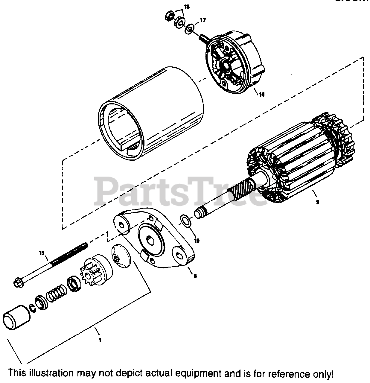Tecumseh ES12636463 Tecumseh Starter Electric Starter Parts Lookup with Diagrams PartsTree