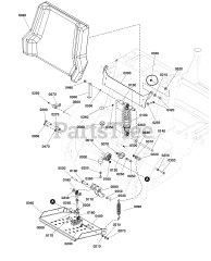Ferris SRS Z1 (5901944) - Ferris SRS Z1 Series 48" Stand-On Mower, 22hp Kawasaki, Rear-Discharge Operator Compartment Group S/N 2017954956 &amp; Above