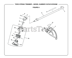 Toro 51978 (095309108) - Toro 18" Straight-Shaft String Trimmer, Revision 02 (SN: 320000001 - 320999999) (2021-11)