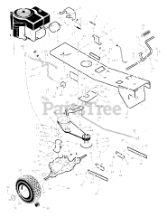 Briggs & Stratton 309008x99A - Briggs & Stratton 30" Rear-Engine Riding Mower (2005) (AAFES)