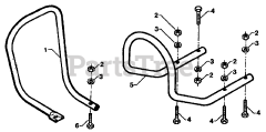 Troy-Bilt 11045 - Troy-Bilt Bumper & Carburetor Guard