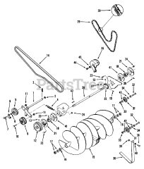 Toro 06-42ST06 - Toro 42" Snow Thrower Attachment (1990)