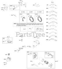 Briggs & Stratton 20H136-0126-E9 - Briggs & Stratton Horizontal Engine