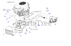 Cub Cadet XT1-GT 54 KH FAB (14AQA3TMA10) - Cub Cadet 54" XT1 Enduro Garden Tractor, Fab Deck, Kohler (2023) Engine Accessories