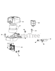 MTD 170-DU - MTD Engine 170-DU Air Cleaner