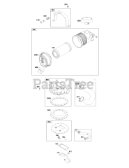 Briggs & Stratton 385447-0341-B5 - Briggs & Stratton Horizontal Engine