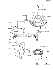 Kawasaki FS481V-DS55 - Kawasaki Engine ELECTRIC-EQUIPMENT