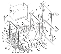 Homelite 1600288 - Homelite Vacuum Collector Trailer Frame and Cover Group - High Capacity (3843I04)
