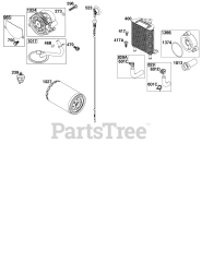 Briggs & Stratton 61E377-0140-J1 - Briggs & Stratton Horizontal Engine Lubrication Group