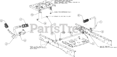 Craftsman 247.204420 (13AQA1ZT099) - Craftsman T8200 Lawn Tractor (2016) Pedals