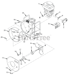 Scag TLS20-18BV - Scag Skid-Mount Truck Loader, 18hp Vanguard (SN: P4800001 - P4899999)