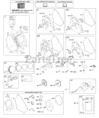 Briggs & Stratton 120212-0121-B8 - Briggs & Stratton Horizontal Engine