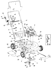 MTD 82-0612 (117-050-019) - MTD Walk-Behind Mower (1987) (Agway)