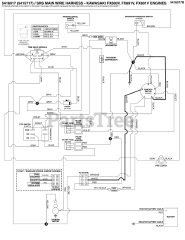 Ferris SRS Z1 (5901944) - Ferris SRS Z1 Series 48" Stand-On Mower, 22hp Kawasaki, Rear-Discharge Electrical Schematic - Ignition Grounding Circuit S/N: 2017954955 &amp; Below