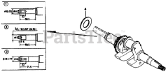 Craftsman 580.762010 (1054-0) - Craftsman 2,000 PSI Pressure Washer Crankshaft