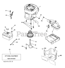 Husqvarna CT 126 (960410085-01) - Husqvarna 30" Lawn Tractor (2010-01) ENGINE
