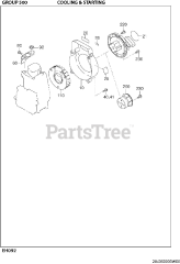 Subaru Robin EH092F47060 (EH092) - Subaru Robin Rammer Engine 500 Cooling &amp; Starting
