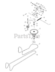 Cub Cadet 19A40019 (19A40019100) - Cub Cadet 44" Snow Blower Attachment Drive 2011 &amp; Before