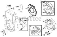 Briggs & Stratton 194412-1123-01 - Briggs & Stratton Horizontal Engine