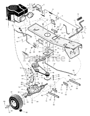 Briggs & Stratton 309003x99NA - Briggs & Stratton 30" Rear-Engine Riding Mower (2004) (AAFES)
