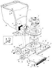 MTD 248-660-031 - MTD Walk-Behind Vacuum (1988) (Our Own Hardware)