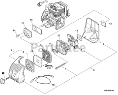 Echo SHC-266 - Echo Shaft Hedge Trimmer (SN: T44113001001 - T44113999999) RePower Maintenance Kits