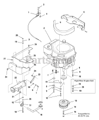 Simplicity 1693143 - Simplicity 44" Zero-Turn Mower, 16hp Engine Group