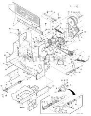 Scag STT61V-27CH - Scag Turf Tiger 61" Zero-Turn Mower, 27hp Kohler (SN: G4800001 - G4899999) Deck Drive Components