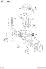 Subaru Robin EY203D60080 (EY20-3) - Subaru Robin Engine 300 Intake &amp; Exhaust
