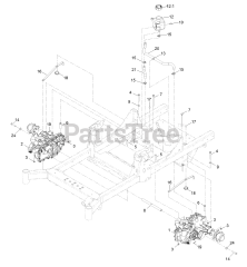 Exmark RAE708GEM60300 - Exmark 60" Radius E-Series Zero-Turn Mower, Exmark 708 (SN: 402082300 - 404314158) (2018)