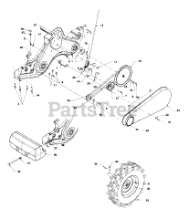 Yard Machines 21A-457A000 - Yard Machines Tiller (1999)