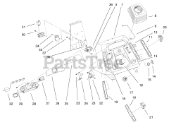Toro 72115 (270-H) - Toro Lawn & Garden Tractor (SN: 099000001 - 099999999) (1999) Dash Assembly