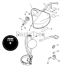 Echo 99944200417 - Echo 20mm Blade Conversion Kit